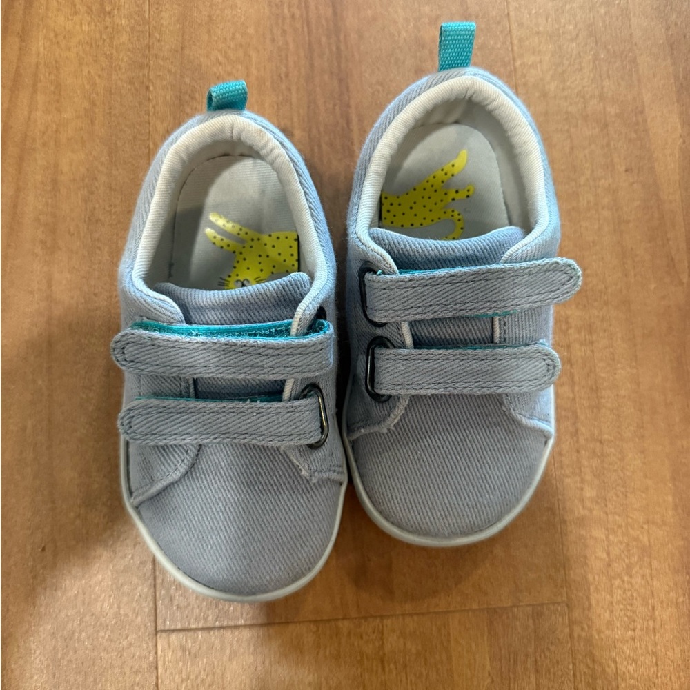 Ten Little Gray canvas Sneakers